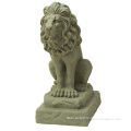 Hebei factory direct supplied european stone lion statue sitting lion sculpture for outdoor ornament